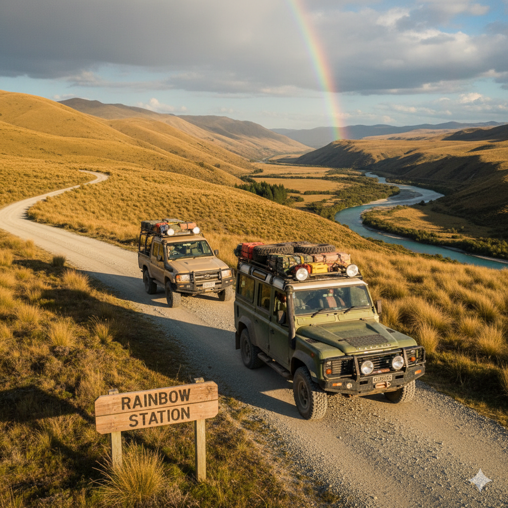 Lesson 1 – Overlanding mindset and different trip types with a 4x4 on a scenic track.